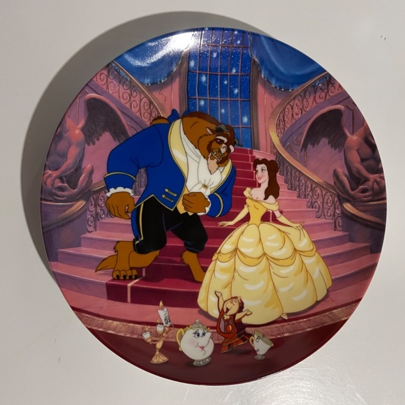 Beauty & the Beast collector plates - Picture 2 of 10